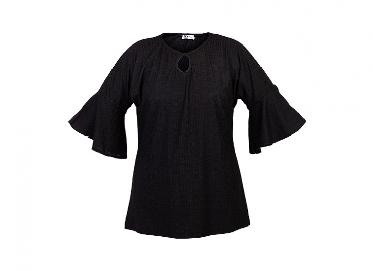بلوز مشکی قواره دار زنانه
