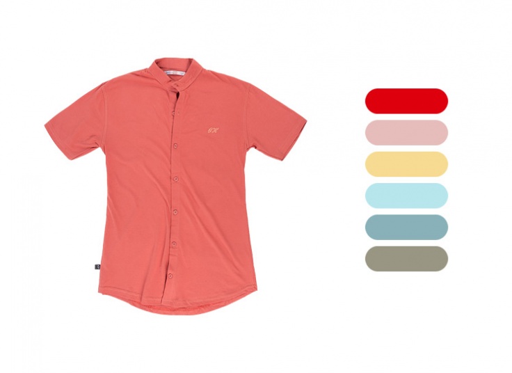 بلوز مردانه یقه دیپلمات GH