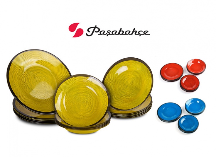 سرویس 18 پارچه بشقاب Pasabahce