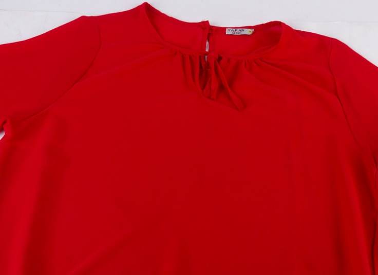 شومیز حریر کرپ Plicate