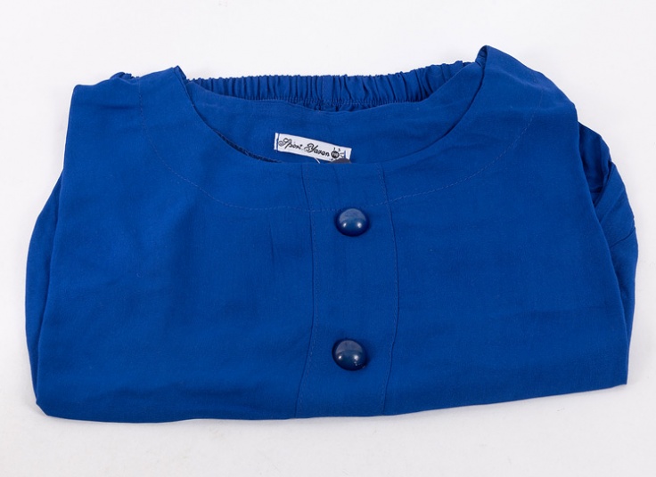 کراپ نخی دکمه‌دار کد14276