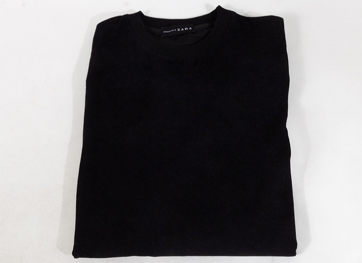 تیشرت مخمل مردانه Zara