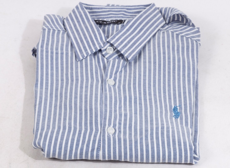 پیراهن راه راه مردانه طرح Polo RL