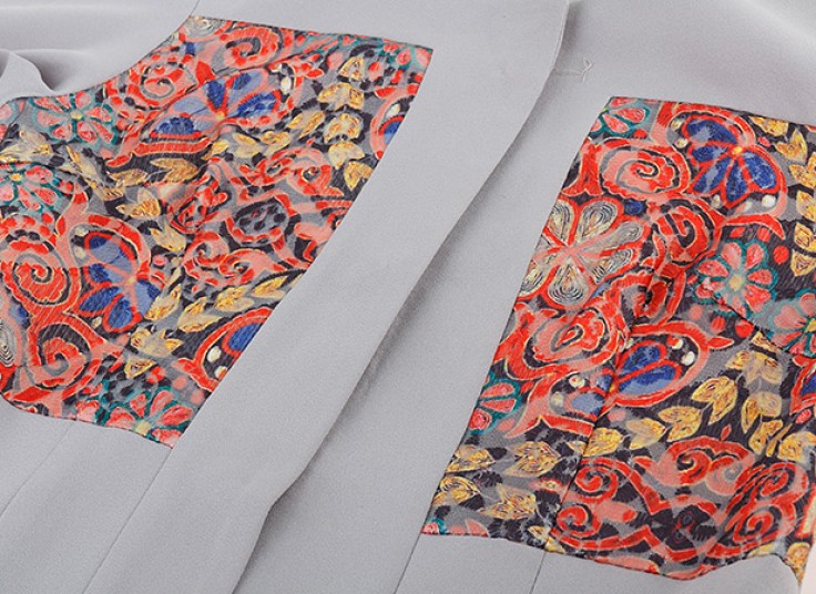 مانتو کرپ طرح سنتی