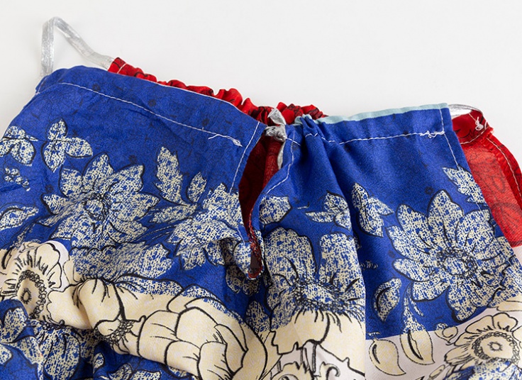 پیراهن ساحلی گل‌دار زنانه