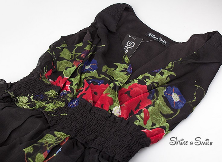 پیراهن زنانه حریر Shine n Smile