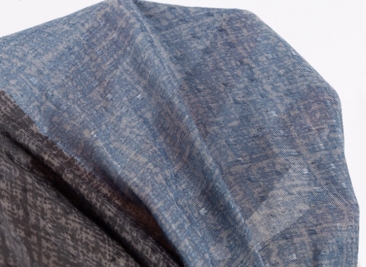 شال نخی چند رنگ تابستانی