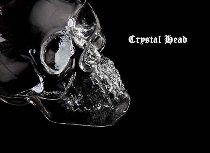 بطری شیشه ای طرح اسکلت