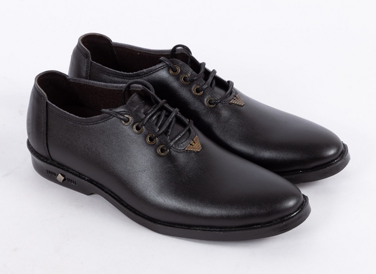 کفش مردانه بندی چرم Armani