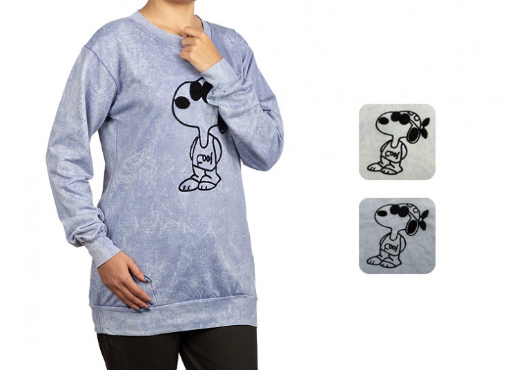 بلوز آستین بلند زنانه SNOOPY