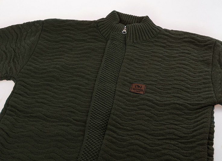 سویشرت بافت طرح Abercrombie