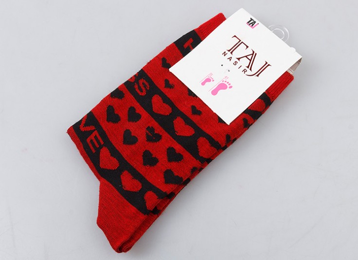 جوراب طرحدار LOVE