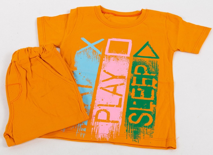 تیشرت شلوارک بچگانه طرح Ps