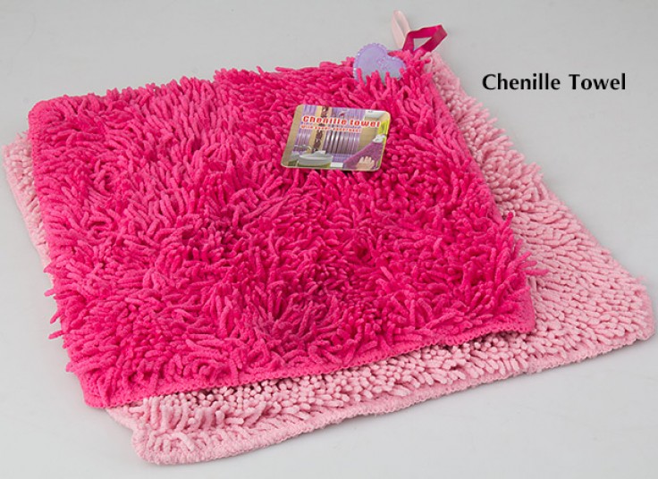 دستمال میکروفایبر  ماکارونی Chenille Towel