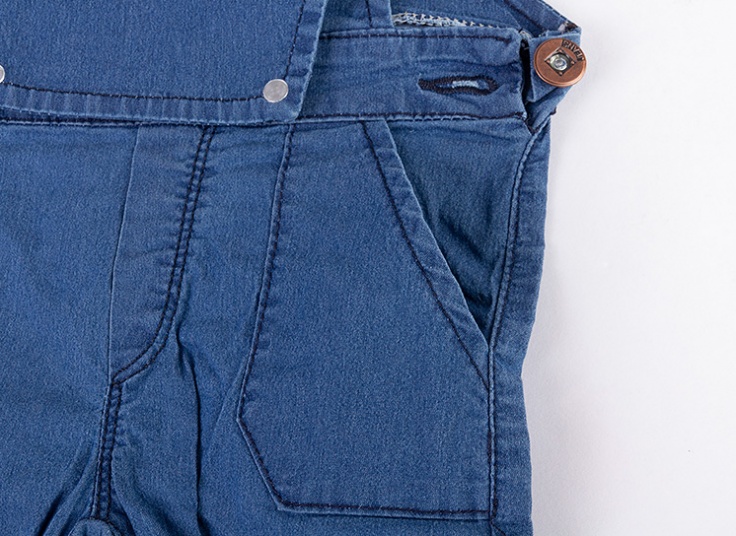 سرهمی جین بچگانه Buttoned