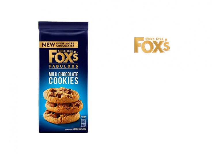 بیسکوییت کوکی شیر شکلاتی Foxs