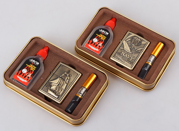 پکیج سه تکه فندک بنزینی Jiantai