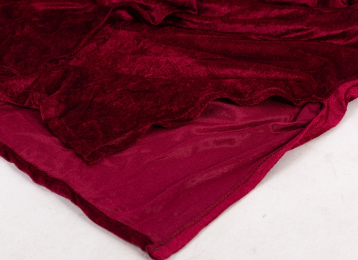 مانتو مخمل جلوباز