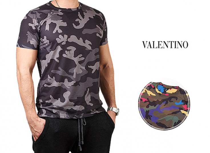 تیشرت ارتشی مردانه VALENTINO