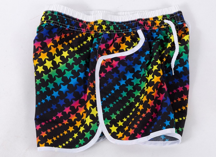 شلوارک زنانه طرح هاوایی