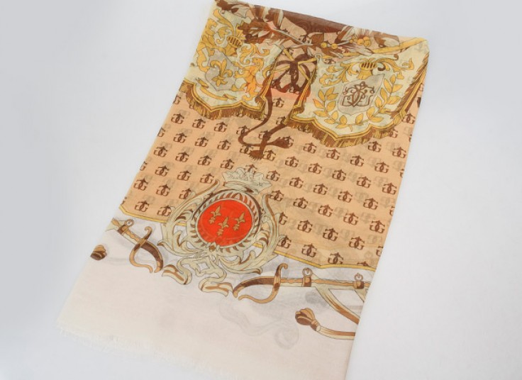 روسری قواره دار طرح Roberto Cavalli