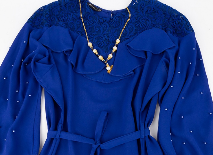 شومیز بلند کرپ حریر زنانه