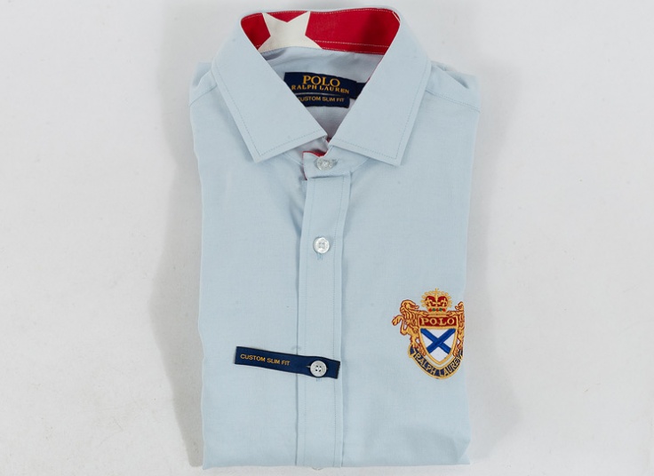 پیراهن مردانه آستین بلند طرح Polo