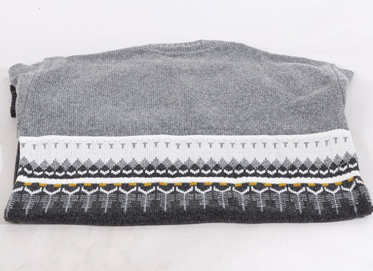 بلوز بافت مردانه طرح ژاکارد