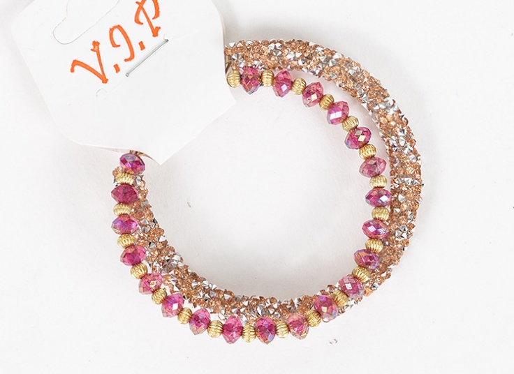 دستبند طرح کریستال