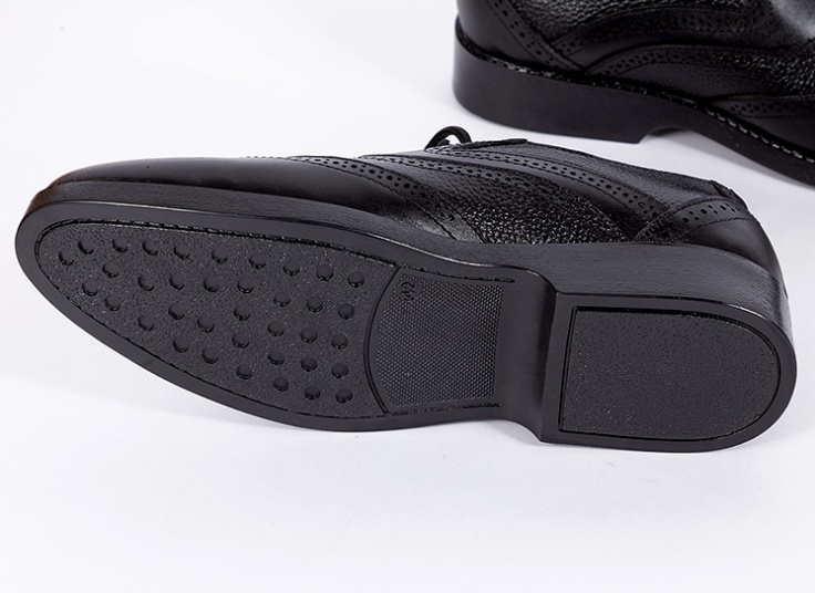 کفش چرمی هشت ترک مردانه طرح ecco