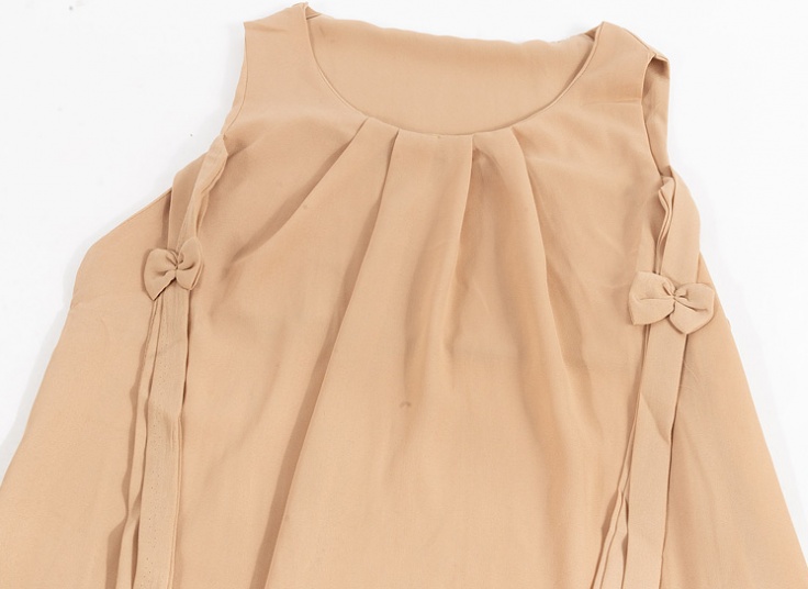 تاپ حریر جلو پلیسه