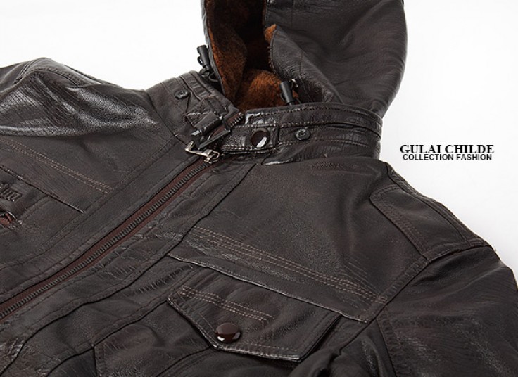 کاپشن چرم CASUAL