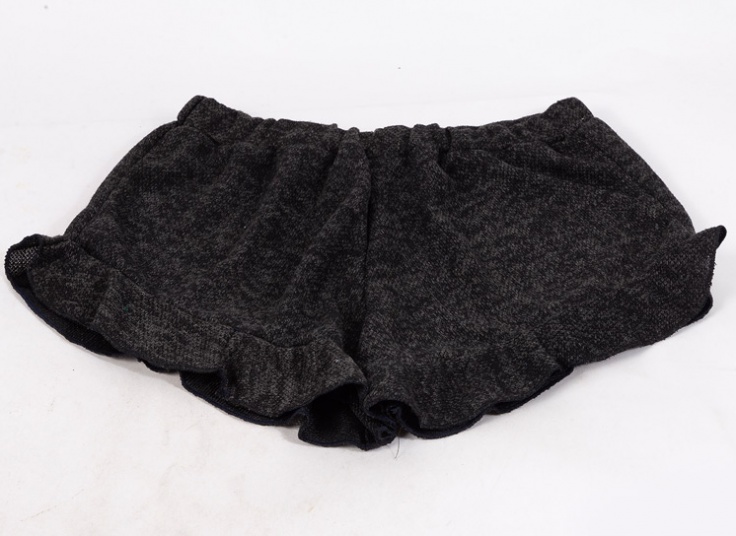 شورتک چین دار زنانه طرح بافت