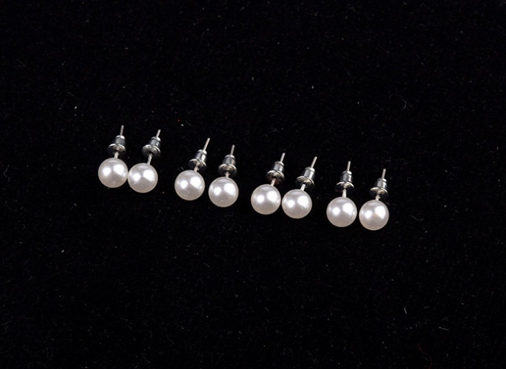 پکیج چهارتایی گوشواره مرواریدی