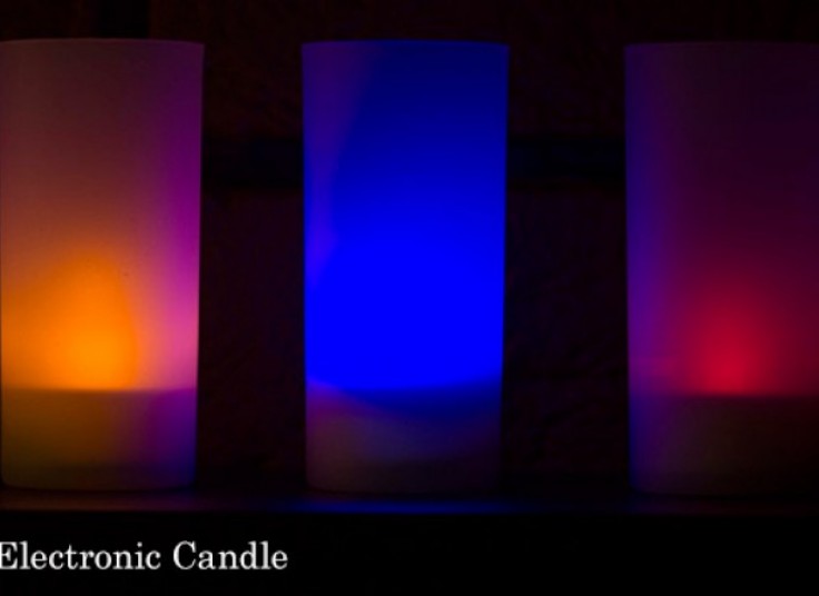 شمع های الکترونیکی با رنگ شعله های متنوع