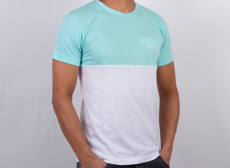 تیشرت آستین کوتاه مردانه USPA