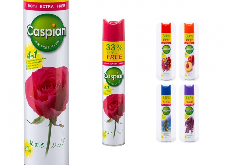 اسپری خوشبو کننده هوا کاسپین
