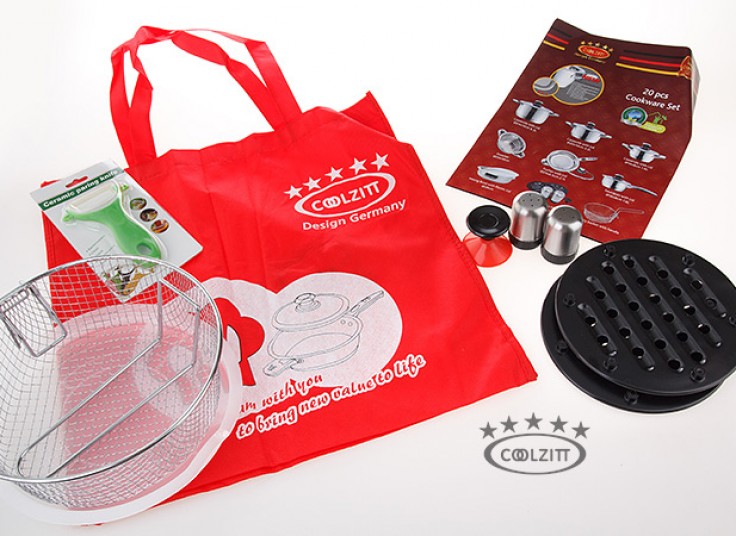 ست قابلمه استیل 20 پارچه COOLZITT