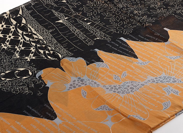 شال طرح دار