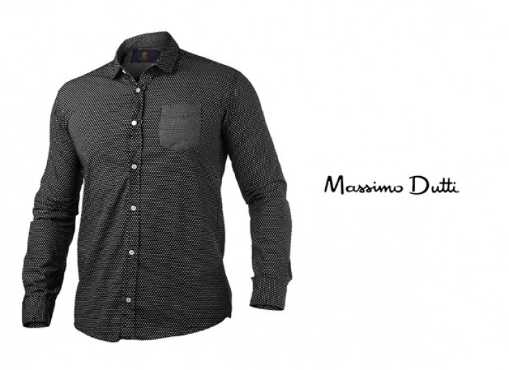 پیراهن Massimo Dutti مدل Spot