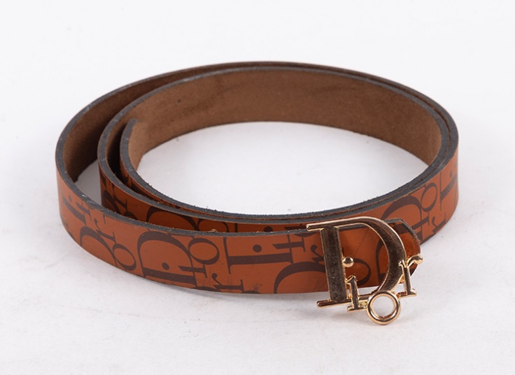 کمربند باریک زنانه طرح Louis Vuitton