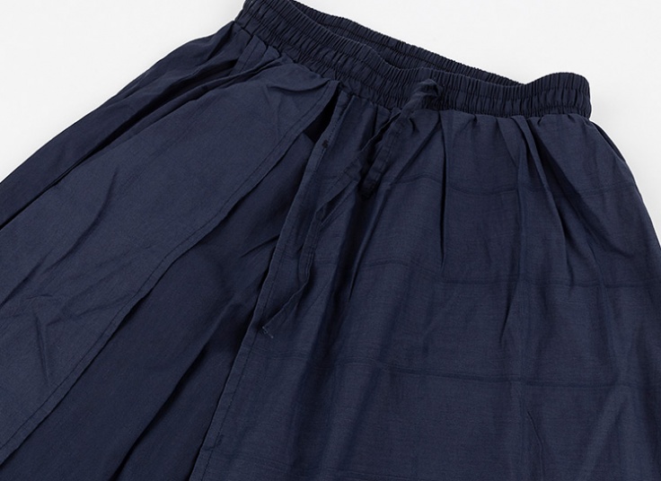 دامن شلواری کتانی زنانه