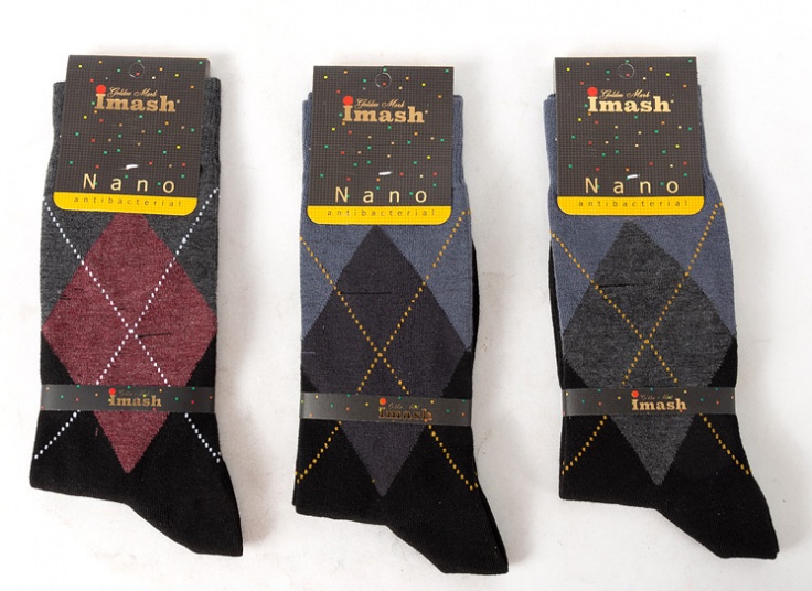 جوراب ساقدار مردانه imash طرح اسکاچ