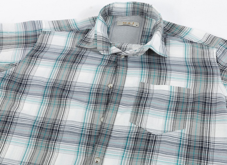 پیراهن مردانه چهار خانه M&J