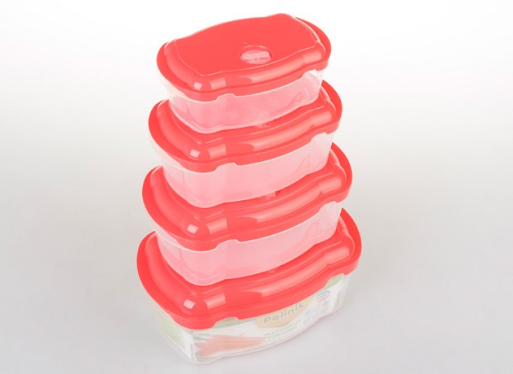 ست ظرف 4 تکه درب دار مدل Rectangle