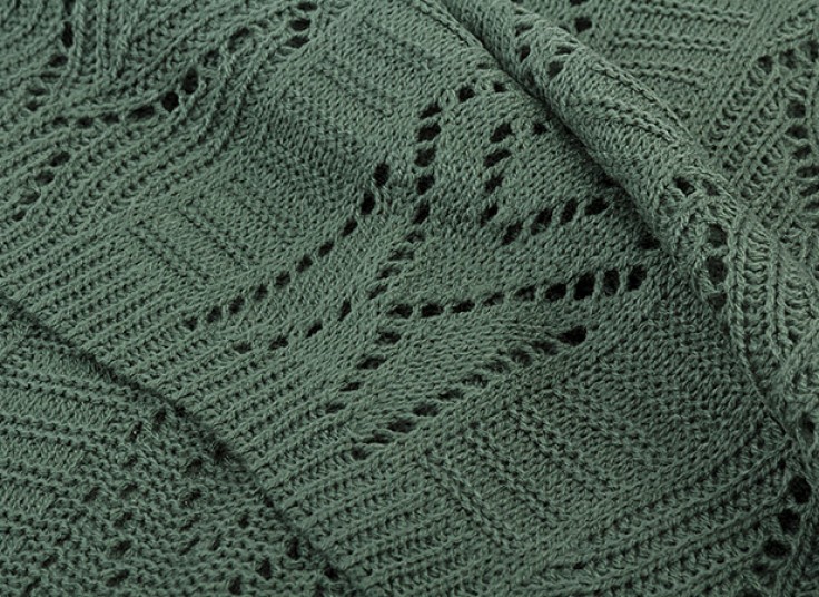 شال بافت زمستانی Knitted Rhombus