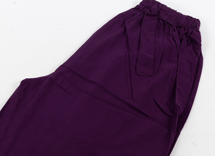 دامن شلواری کمر گره ای