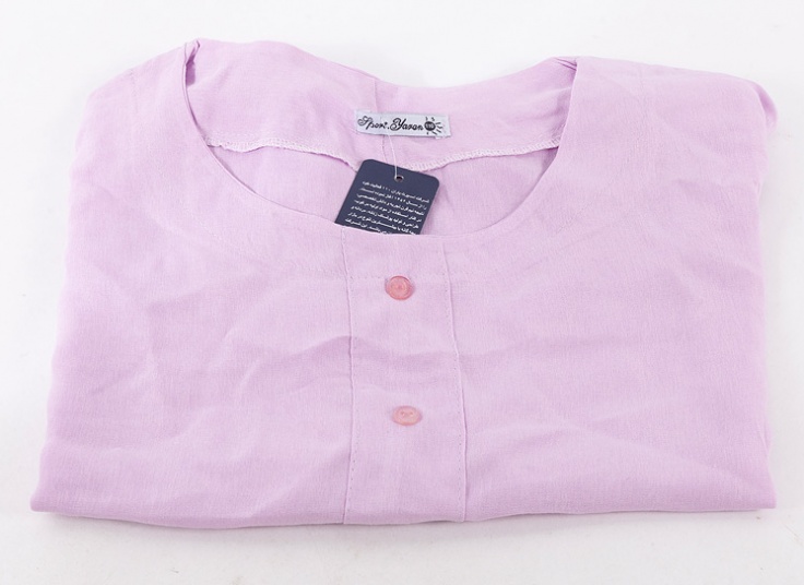 کراپ نخی دکمه‌دار کد14276