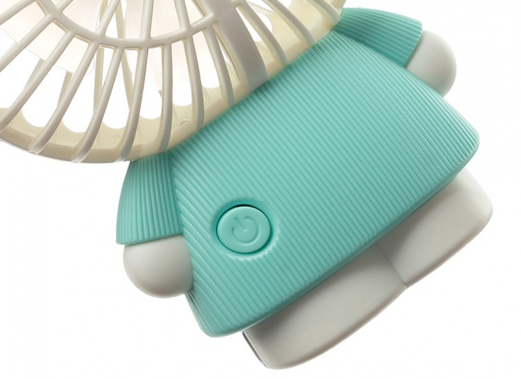 پنکه چراغدار شارژی طرح خرگوش DianDi