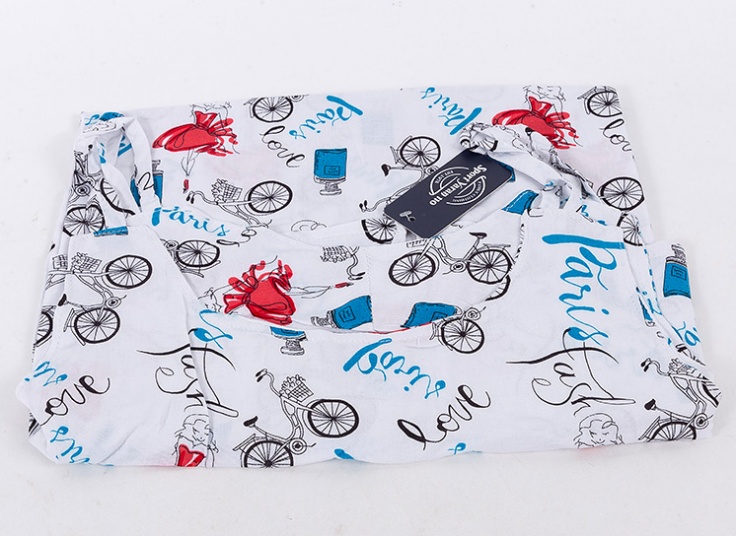 پیراهن راحتی کوتاه بندی کد 14136